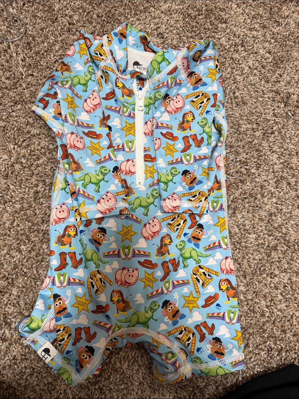 George hats Toy Story swim suit